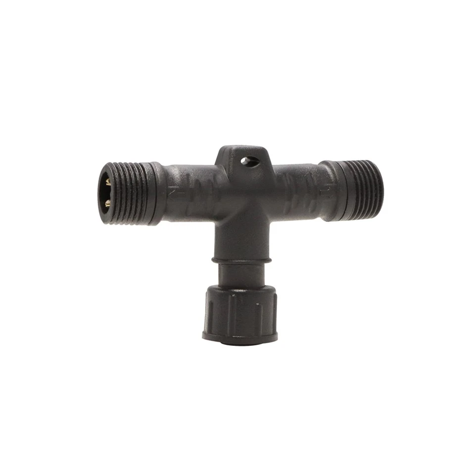 M12 2-4 پین نر/ماده T یکپارچه-نوع سیم و مجموعه کابل